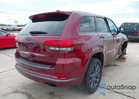 2018 Jeep Grand Cherokee High Altitude 4X4 z USA, uszkodzony, nr VIN 1C4RJFCG4JC504048